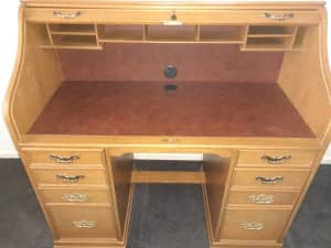 Roll Top Desk in Good Condition . Price Drop.
