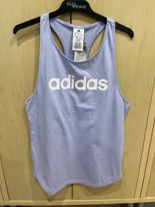 Adidas Womens Violet Tank Top Size M