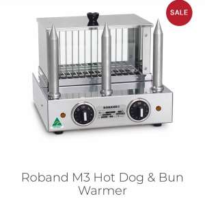 Roband M3 Hotdog and Bun warmer