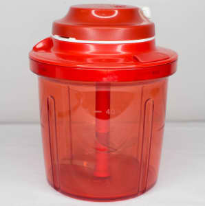 Tupperware Extra Chef Supersonic Large Food Chopper Dice Puree Blend