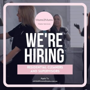 looking for housekeepers/cleaners (ST KILDA)