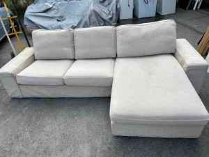 $ ikea L shape sofa white cream color