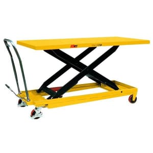 500kg Huge Deck Size Scissor Lift Table with Foot Pump ST500 Sydney