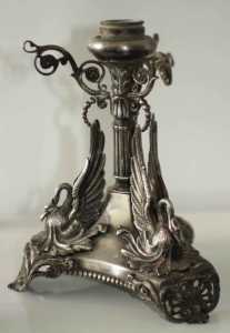 CANDLE HOLDER ANTIQUE FRENCH VICTORIAN 19TH CENTURY. Old Victorian ca
