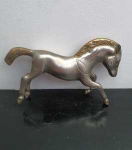 Brass galloping horse 