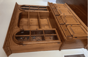 Large Wooden Storage Cabinet