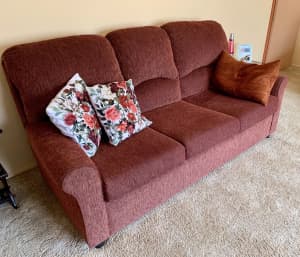 Lounge Suite - 3 seater with 2 recliners
