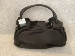 Black Oroton Leather Large Handbag