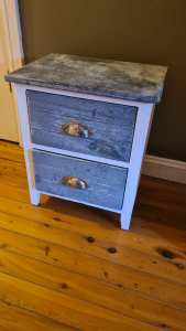 Small side table drawers