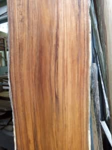 Wattle timber slab