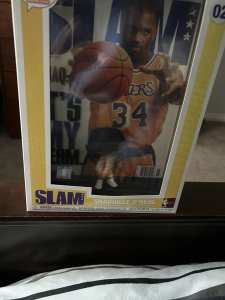 Shaquille oneal slam pop brand new
