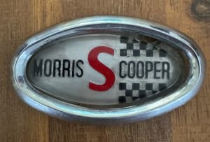Original Morris S Cooper Badges