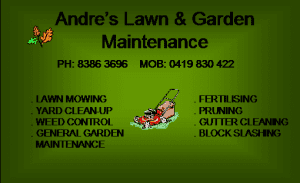Andres Lawn & Garden Maintenance & Pressure Washing