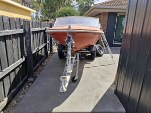 Carribean hull 4.8m & trailer project 
