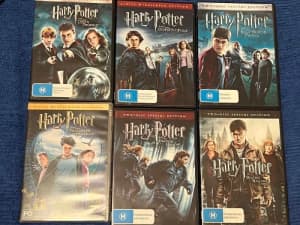 Harry Potter movie DVD set