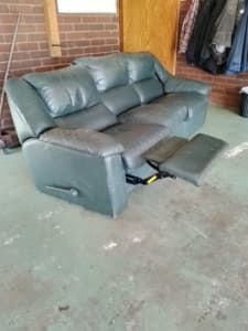 3 Seater lounge. With recliner on right hand side.