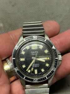 Rare Orven Aquatic divers 200m automatic vintage mens watch