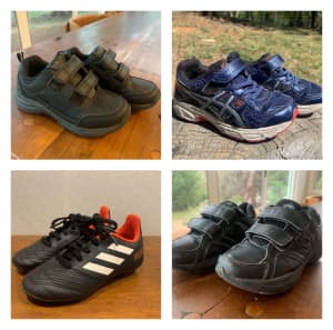 Kids Shoes - Clarks, ASICS, Adidas and Lotto - $5 to $15