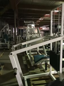 48 pieces of gymnasium equipment enough for a centre