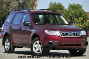 2011 Subaru Forester S3 MY11 X AWD Red 4 Speed Sports Automatic Wagon