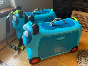 B. Toys Woofer On The Gogo Ride On Toy and Toy Storage for kids