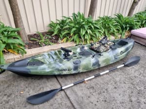 Seak Rapid 2.7 Green Camo fishing Kayak 