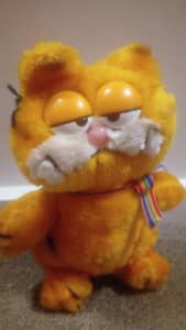 Collection collectable plush toy original retro vintage Garfield cat