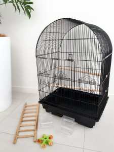 Medium Sized Bird Cage (Black)