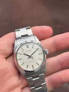 Rolex Oyster Precision (ref. 6426) - Linen Dial - Box and Papers