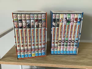 Naruto The Original Series Anime Complete in Two DVD Boxsets