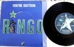 Pop Rock -  Ringo Starr You're Sixteen 7" Vinyl 1973