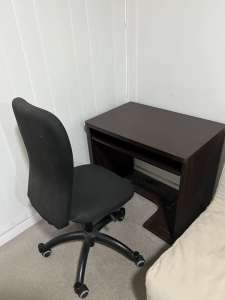Computer Table and Office Chair