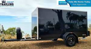 FREE Rego! AUSTRALIAN Made 10x5 Enclosed 750kg ATM Toy Hauler Trailer 