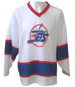 Winnipeg Jets Vintage NHL - White Pro Mesh Jersey