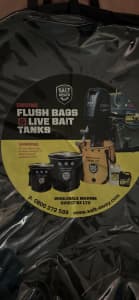 Engine flush bag or live bait tank