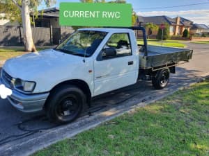 2001 Holden Rodeo LX Manual Ute