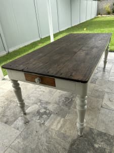 Large Vintage Table L2150 x 1000W