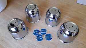 Set of four centre caps and decals Dragway wheels