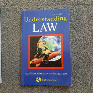 Understanding Law, Richards Chisholm, Garth Nettheim 5th Edition