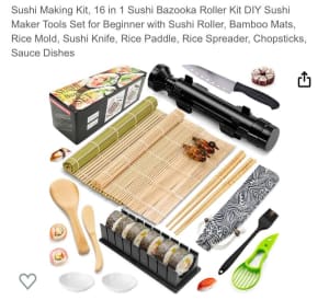 Sushi Making Kit Deluxe Edition
