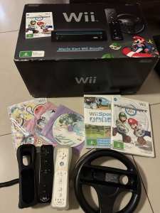 Wii Mario Kart bundle Used