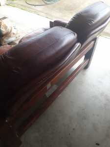 2 seater vintage couch