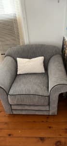 Great condition and comfort single sofa