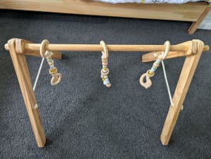 Timber baby gym