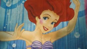 Ariel Little Mermaid Single bed doona cover kids girls room cartoon