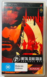 Metal Gear Solid: Portable Ops. PSP Game.
