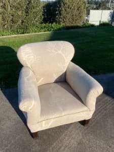 Antique Lounge Chair - newly refurbished