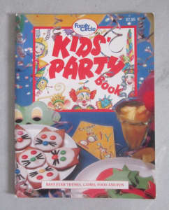 Family Circle KIDS PARTY BOOK - Lk New PB 1990 Themes, Food, Games
