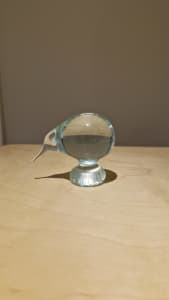 Attractive Glass Kiwi, used as dispay or paper weight
