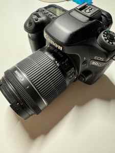 CANON 80D WITH STOCK LENS $600
